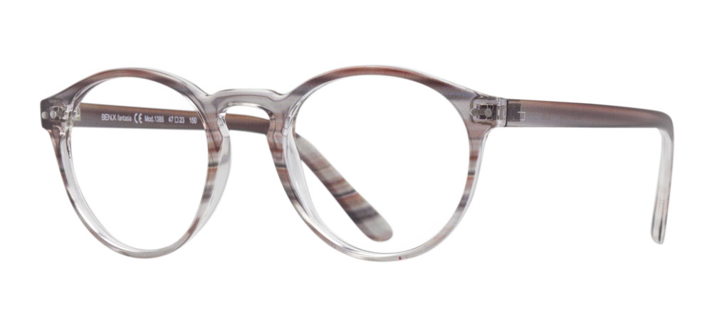 BENX FANTASIA Eyeglasses Teenage Woman Round Full-Rimmed Grilamid (TR90) Unfiltered BXFNTS 1388-C.20